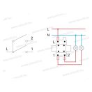 Ekonomik 105 csillárkapcsoló fedél nélkül 16A 250V SE50(31043)