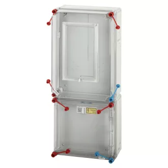   Hensel HB3008-U 1091615 1 és 3 fázisú egy mérőhelyes fogyasztásmérő szekrény mindennapszaki előrefizetős