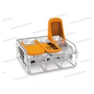 Csatos WAGO vezetékösszekötő 221-613 3x0,5-6mm2 Hajlékony és tömör vezetékhez