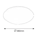 Rábalux 3436 Lucas beép.LED 24W D38 fehér IP20 ("A++"-"A" energiaosztály)