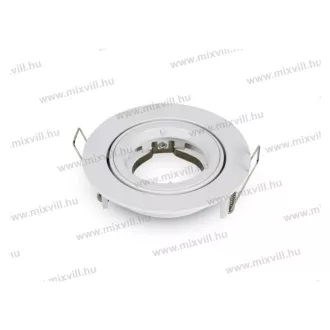   V-TAC SKU-3645 SPOT beépíthető lámpa síkban billenthető fehér 85mm kivágás