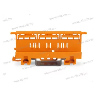   WAGO 221-500 DIN profilsínre adapter 4mm2 hajlékony vezetékösszekötőhöz