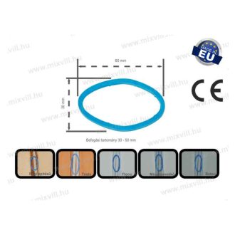 OP076 cső- és kábelrögzítő horonyba