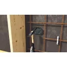 OP912 M3 60 sorolható membrános betondoboz 90x80x48mm, halogénmentes