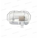 Hajólámpa ovális 60W fém védőráccsal IP44 E27 kültéri