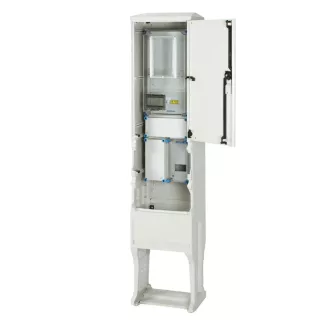   Hensel HB3000FE4-U 1091642 szabadtéri kültéri, leásható 1 és 3 fázisú egy mérőhelyes fogyasztásmérő szekrény