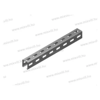 BAKS C szerelősín CWP 40H40/3 1,5mm lemez 3m/szál