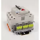 OMU system PCLDIN DIN profilsínre adapter 4mm2 hajlékony vezetékösszekötőhöz szürke