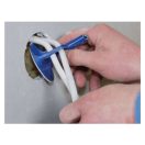 OP001 vezetékkihúzó kétoldalú ragasztókoronggal