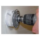 OP003 fúrófedél univerzális szerelvénydobozhoz gipszkartonfalba