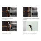 OP730 szerelvénydoboz betonba 90x300x75mm rögzítőfülekkel betondoboz beépítési átmérő: 60 mm