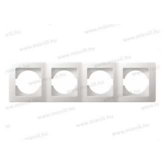 EKO négyes keret vízszintes fekete OE40NB(26163)