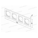 EKO négyes keret vízszintes fehér OE40PW(24445)
