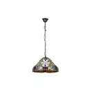 Rábalux 8086 Mirella függ D41 E27 2x60W tiffany ("A++"-"E" energiaosztály)
