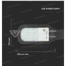 V-TAC SKU-21539 SMD Led közvilágítási lámpa 50W 4000k 4200lm 110° vil.szög Samsung chip 3év garanca