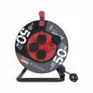 50m kábeldob kültéri fagyásálló hőálló hosszabbító 4x2+F dugalj aljzat ipari IP44 P08650W Emos