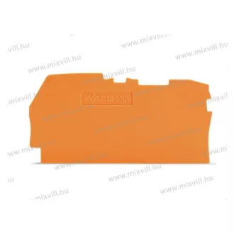   WAGO 2102-1292 Topjob S Push-in Cage Clamp végzáró narancssárga