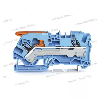   WAGO 2106-1204 Topjob S Push-in Cage Clamp sorkapocs működtető karral (0,5...10mm2) 41A kék
