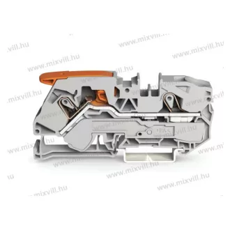   WAGO 2116-1201 Topjob S Push-in Cage Clamp sorkapocs működtető karral (0,5...16mm2) 76A szürke