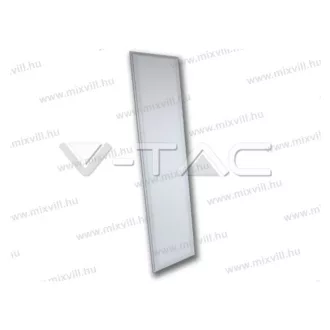   V-TAC SKU-6257 Led Panel 29W 3480lm 120x30cm 4500K semleges fehér, tápegységgel
