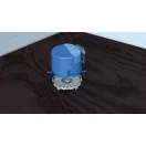 OP735 lámpadoboz 68mm-es beépítési nyílású műanyag fedéllel betonba 68x75x85 mm XL170/68 halogénmentes