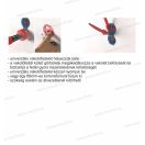 OP726 hőszigetelő doboz THD-70 átmérő 60 mm gyors szerelés hangszigetelt légtömör 110×75×70 mm