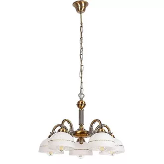   Rábalux 8815 Flossi 5ágú csillár E27 5x40W bronz ("A++"-"E" energiaosztály)