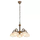 Rábalux 8815 Flossi 5ágú csillár E27 5x40W bronz ("A++"-"E" energiaosztály)
