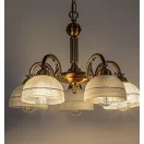 Rábalux 8815 Flossi 5ágú csillár E27 5x40W bronz ("A++"-"E" energiaosztály)