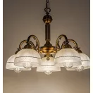 Rábalux 8815 Flossi 5ágú csillár E27 5x40W bronz ("A++"-"E" energiaosztály)