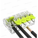 Omu system PCL5024 vezeték összekötő 5 x 0,2-4mm2 sodrott és tömör vezetékhez push-in csatlakozó