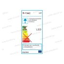 V-TAC SKU-1407 Led lépcsővilágítás 3W 4000K szürke, kerek