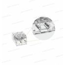 Omu system PCL2024 vezetékösszekötő 2 x 0,2-4mm2 sodrott és tömör vezetékhez push-in csatlakozó