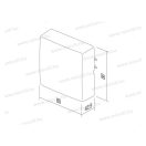 Ekonomik tűzhelycsatlakozó fehér P+N+E 5x4mm2 AE20PW(17488)