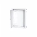 Omu system RE22PVV0 süllyesztett gyengeáramú média doboz perforált fém ajtóval gipszkarton (850°C)