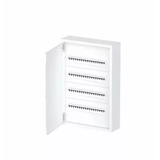   Omu system FEF72RBS 72 modulos 4x18 falon kívüli fém elosztószekrény fehér IP30 RAL9003