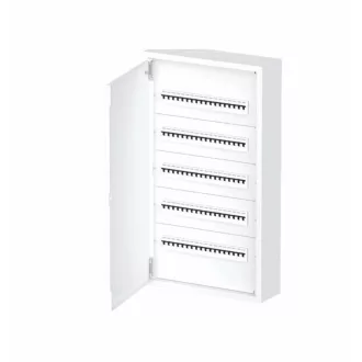   Omu system FEF90RBS 90 modulos (5x18) falon kívüli fém elosztószekrény fehér IP30 RAL9003