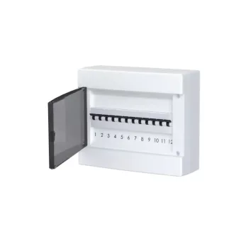   Omu system MLF12 PD 12 modulos lakáselosztó füst ajtóval.