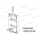 Omu system MLF12 PD 12 modulos lakáselosztó füst ajtóval.