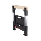 Keter ROC Pro Gear összecsukható fűrészbak fekete lumberjack 257188 238271 utódja könnyű