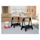 Keter ROC Pro Gear összecsukható fűrészbak fekete lumberjack 257188 238271 utódja könnyű