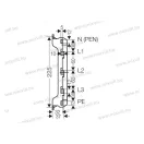 HENSEL MI ST 25 gyűjtősíntartó 250A 12x10mm 2000685