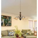 Rábalux 7095 Rustic3 5ágú csillár E14 5x40W bronz-dió ("A++"-"E" energiaosztály)