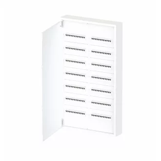   Omu system FEF168RBS 168 modulos 2x7x12 falon kívüli fém elosztószekrény fehér IP30 RAL9003