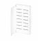 Omu system FEF168RBS 168 modulos 2x7x12 falon kívüli fém elosztószekrény fehér IP30 RAL9003
