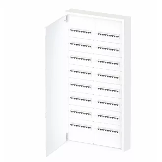   Omu system FEF192RBS 192 modulos (2x8x12) falon kívüli fém elosztószekrény fehér IP30 RAL9003