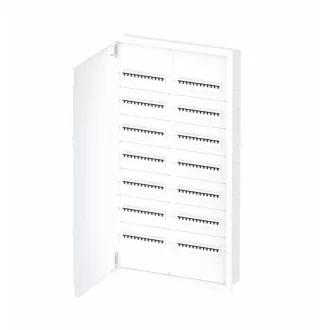   Omu system FES168RBF 168 modulos 2x7x12 süllyesztett fém elosztószekrény fehér IP30 RAL9003