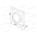 EKO dimmer krém fedél EE16-hoz PE41IW(31755)