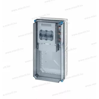   Hensel Mi 76478 NH késes szakaszolható biztosító szekrény 1xNH1-3p, gyűjtősín 400A 2000783