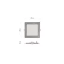 Emos ZD2233 LED panel beépíthető 12W 1000lm CCT IP20